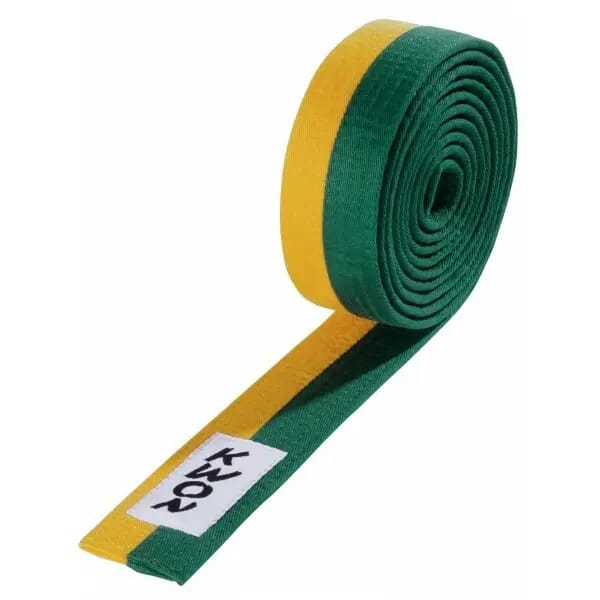 Budō riem 2 kleuren Kwon