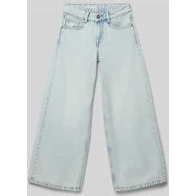 Wide leg jeans met steekzakken model 'Marall'