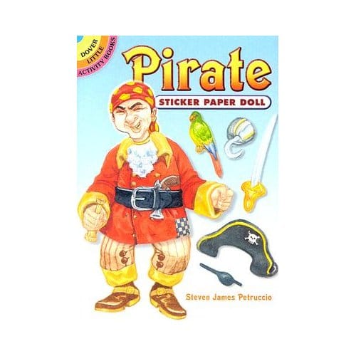 Pirate Sticker Paper Doll - Petruccio, Steven James
