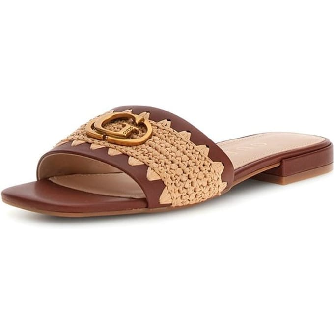 Guess Tamarra - maat 38 - Dames Slippers - Naturel