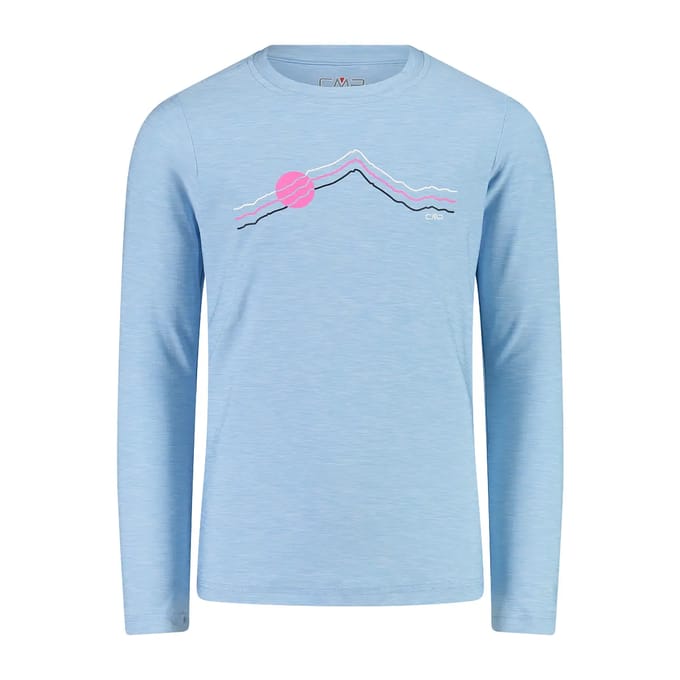 Meisjes-T-shirt met lange mouwen CMP