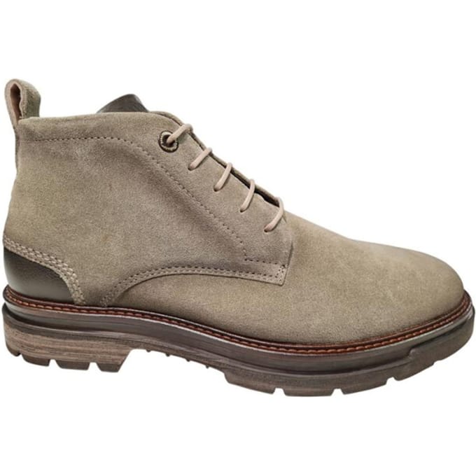 Berkelmans Levin Suede Beige Veterschoenen Heren - Beige - 42