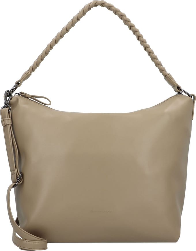 TOM TAILOR Schoudertas Zenia Hobo Bag Sage Beige