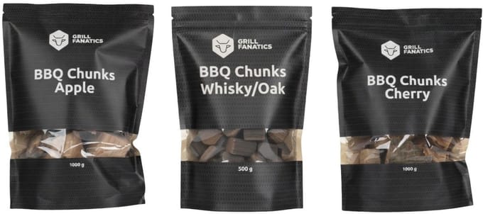 Cookinglife Grill Rookhout Startset - BBQ Smaakmix - Appel, Whiskey Eik & Kers Chunks