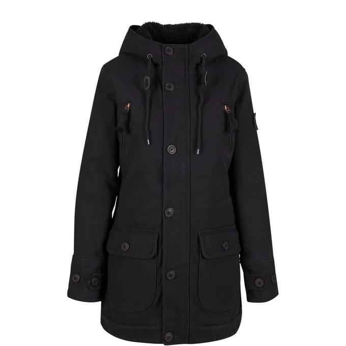 Forvert - Fiss Parka jas - S - Zwart