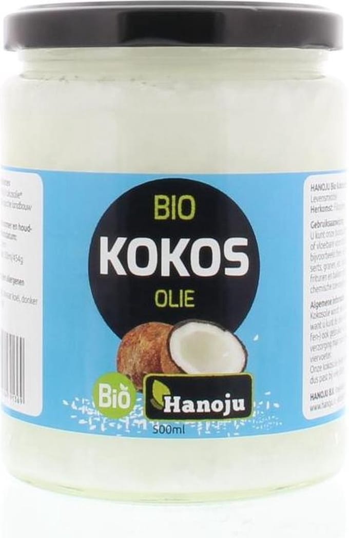 Hanoju Kokosolie virgin bio 500 Milliliter