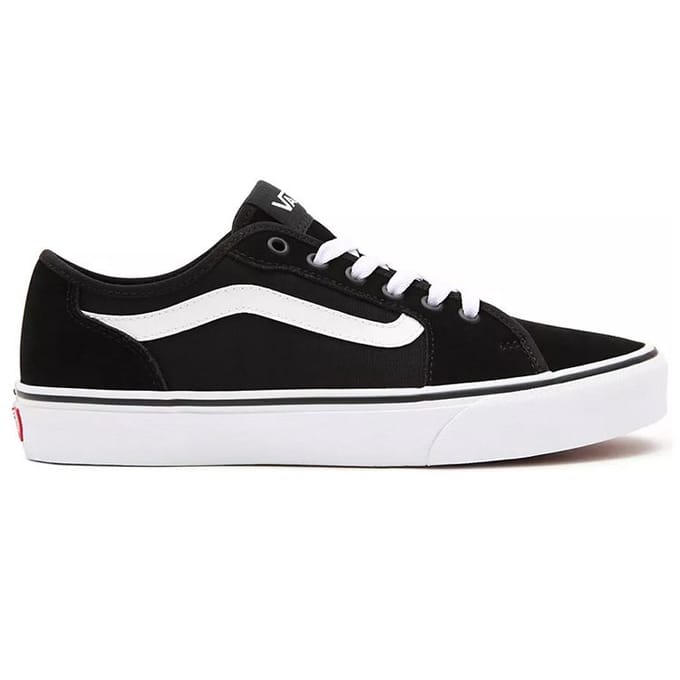 VANS MN Filmore Decon SUEDE/CANVAS Heren Sneakers - BLACK/WHITE