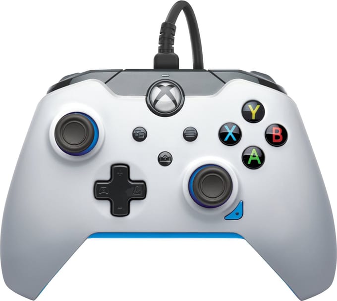 PDP Bekabeld Controller - Ion Wit & Blauw - Wired Controller - Microsoft Xbox Series S