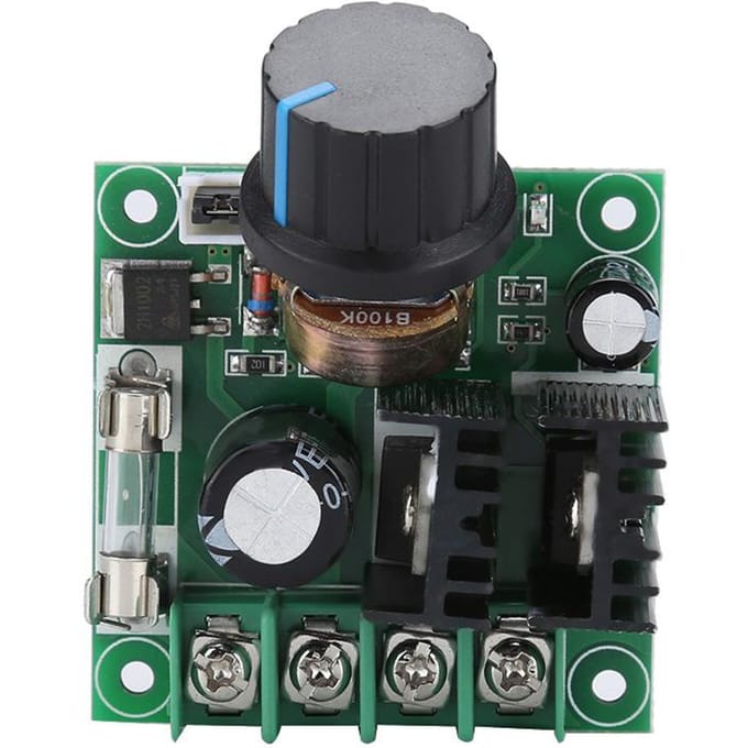 Gouverneur de moteur CC PWM 9V50V 10A Contrôleur de vitesse variable en continu haute puissance