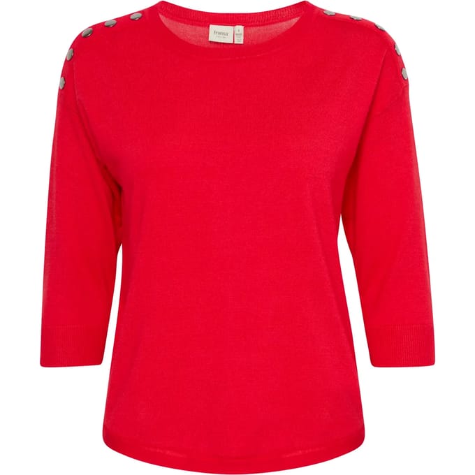 fransa - FRZUBASIC 114 PULLOVER - Dames - Truien