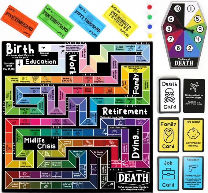 Gift Republic Game of Death - bordspel