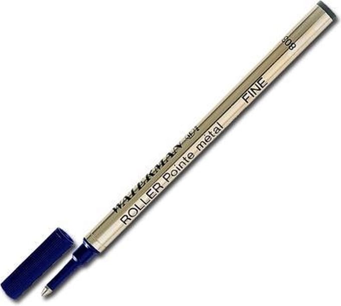 Waterman Rollerballvulling Blauw 1 losse vulling 1-2d