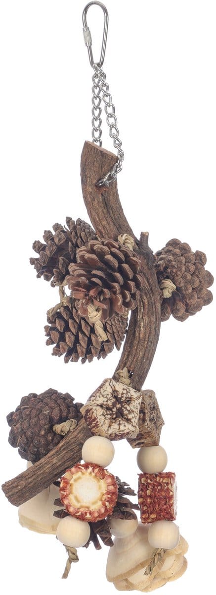 Adori Pinecone Harvest - Vogelspeelgoed - 40x13x13 cm Multi-Color