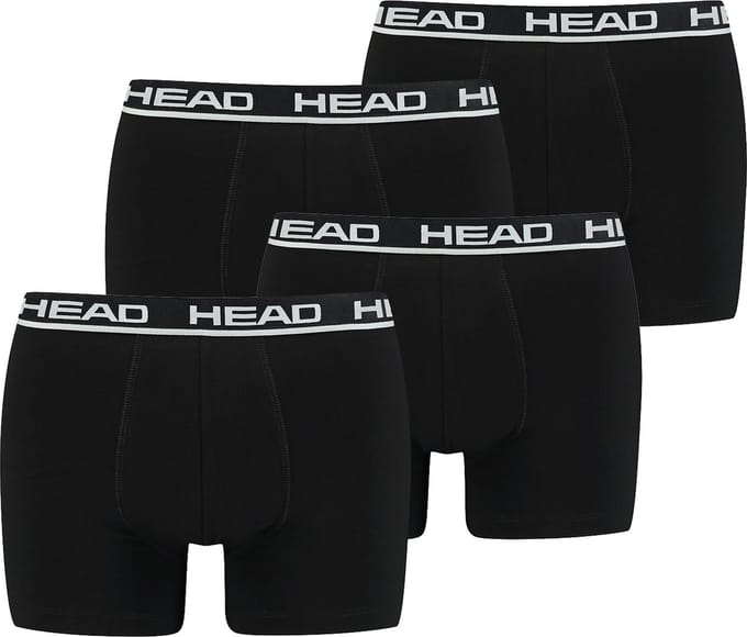 BOXERS Set van 4 hoofd-basisboxerbroeken voor heren, ondergoed, ondergoed