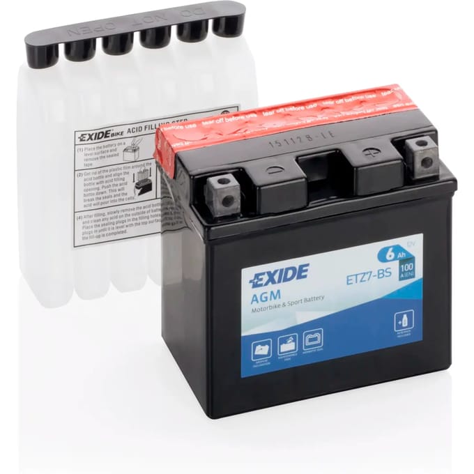 Motorfiets accu Exide AGM