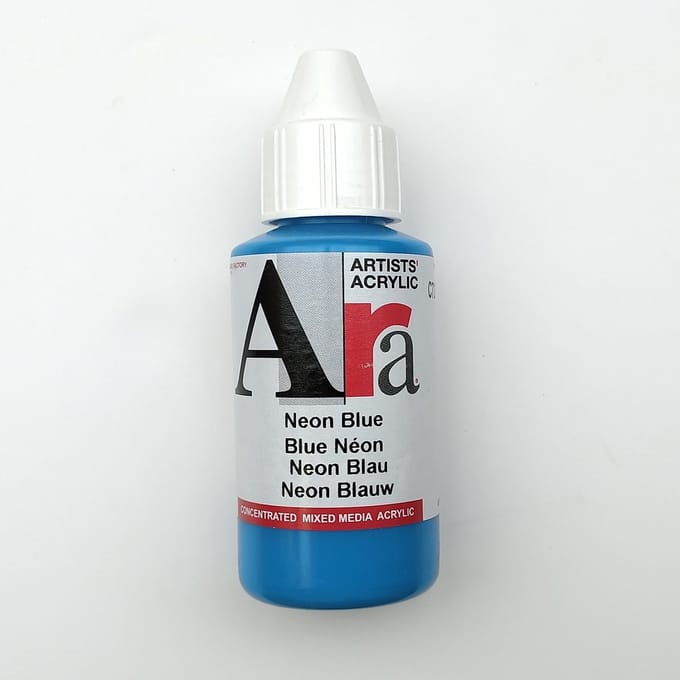 Acrylverf Ara 100ml - Neon Blauw - C720