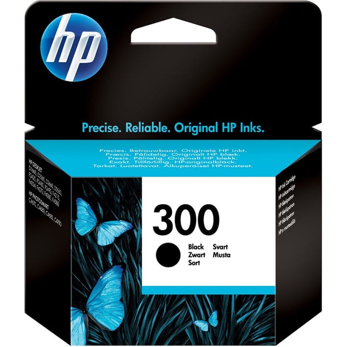 HP CC640EE nr. 300 inktcartridge zwart (origineel)