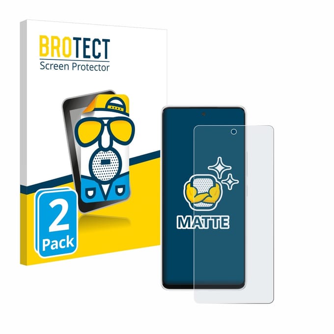 BROTECT - Screenprotector voor Samsung Galaxy A53 5G - Folie Beschermfolie matte 2 Stuks