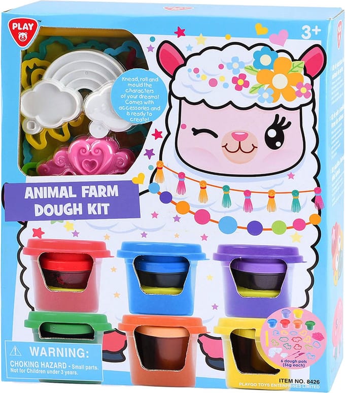 Play boerderijdieren kleiset - creatieve klei speelset voor kinderen.