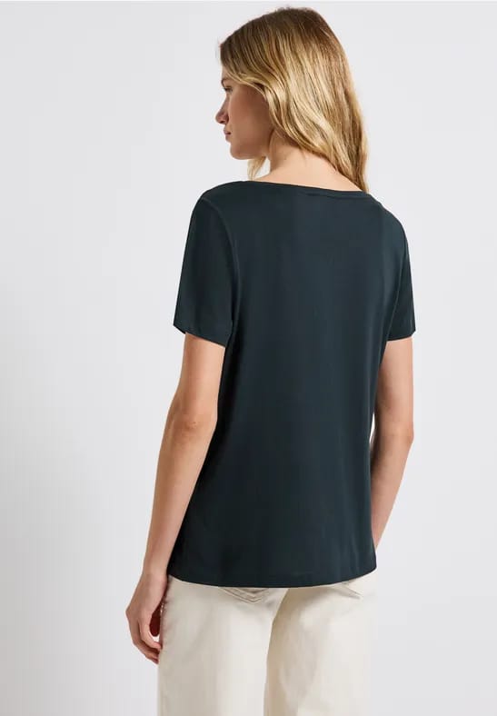 Shirt met tekstopdruk