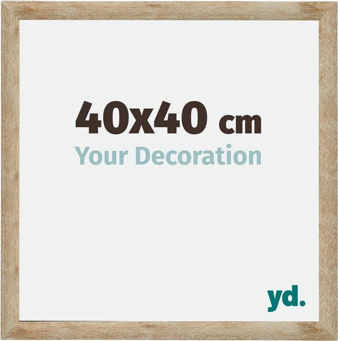Your Decoration - Fotolijst 40x40 cm - MDF - Goud - Catania