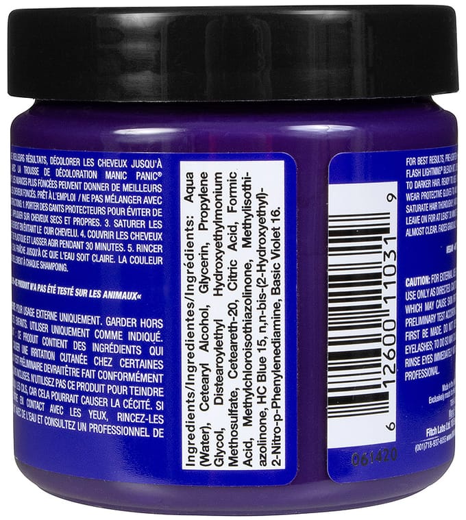 Manic Panic High Voltage Classic Ultraviolet Haarkleuring Unisex 118 ml