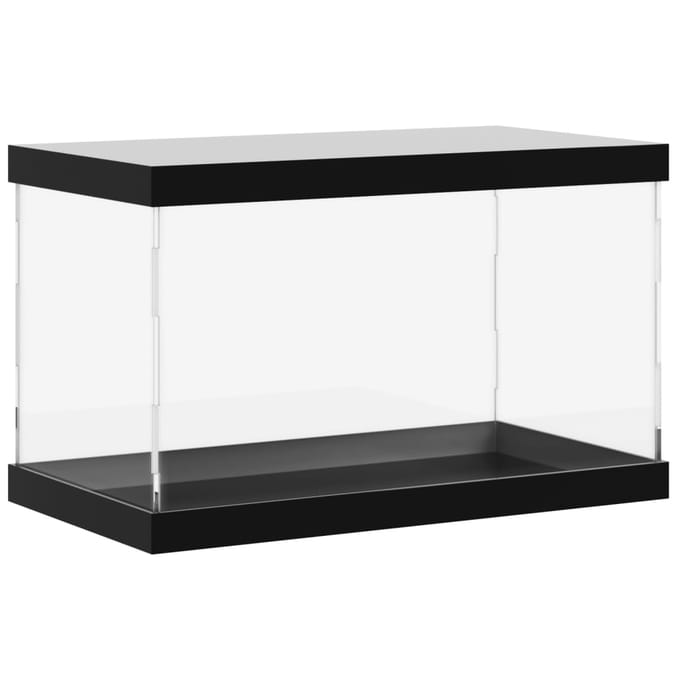 vidaXL - Vitrine - transparant - 31x17x19 - cm - acryl