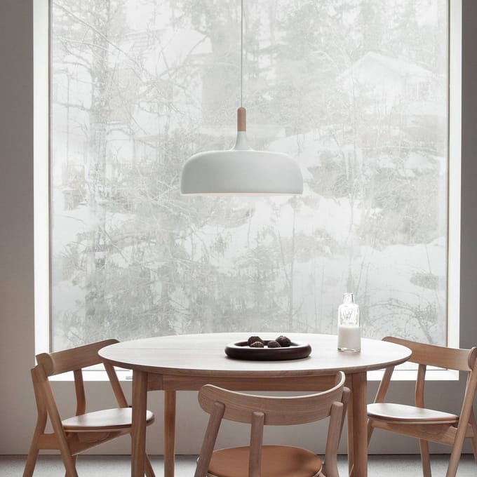 Northern Acorn hanglamp mat wit