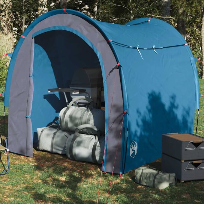 vidaXL - Opbergtent - waterdicht - blauw