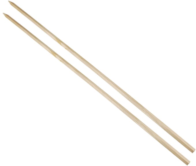 20 Grillspies pure 80 cm x 8 mm x 8 mm BBQ spiesen