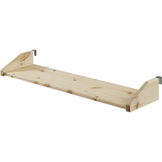 LUCEVI - Hangplank voor een Pino Bed - Hout - Beige - 79.2x21.2 x9.3 cm