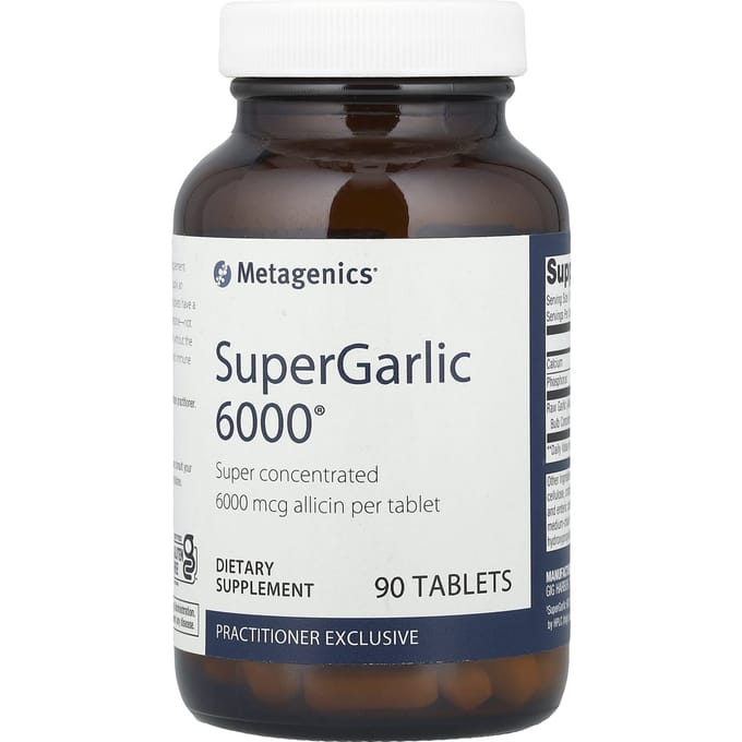 Metagenics, SuperGarlic 6000®, 90 Tabletten