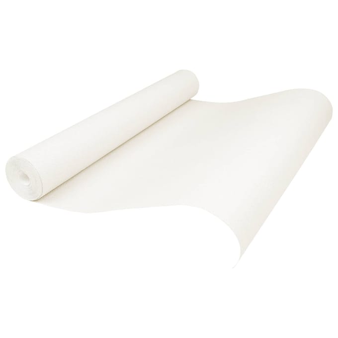 vidaXL - 3D - Solid - Behang - Gestreept - Crèmewit - 10 - x - 0,53 - m - Non-Woven - Stof