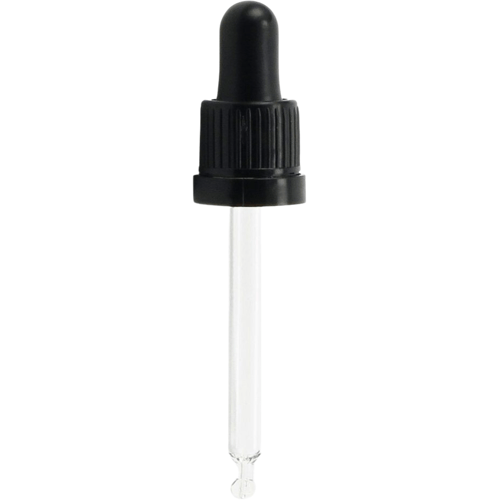 Natural Heroes Pipet Dop (DIN18) - Zwart - 5 ml