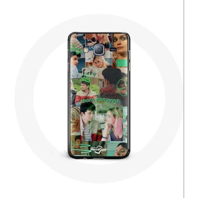 Coque pour samsung galaxy J3 Sex Education born annoyed