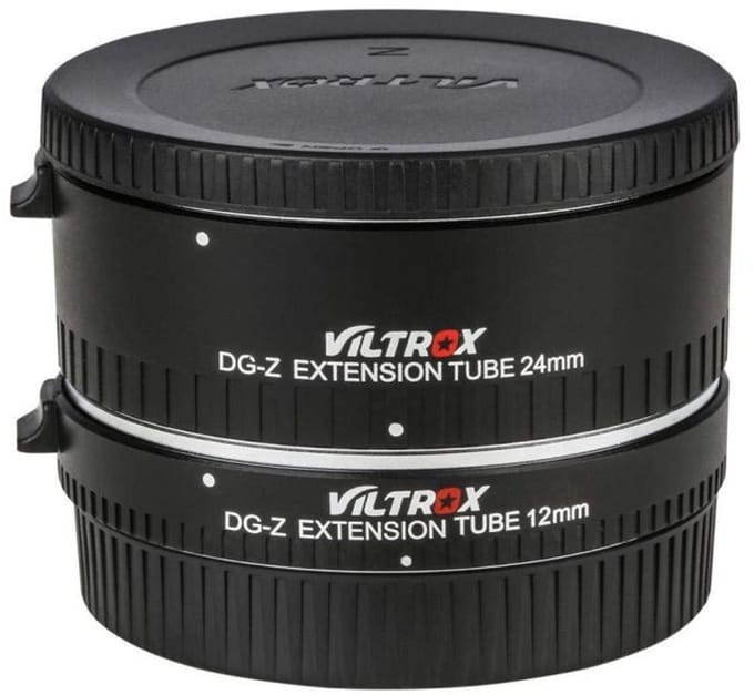 Viltrox DG-Z tussenringenset voor Nikon Z camera serie