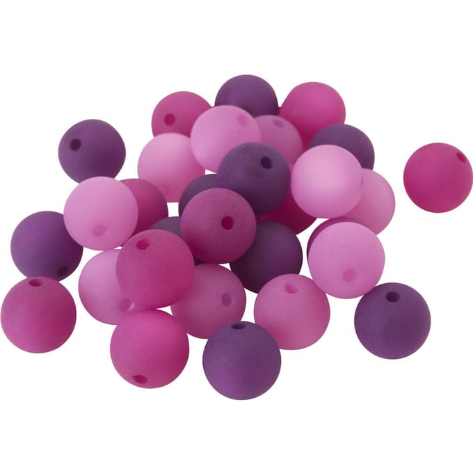 Polaris kraalmix, 10mm - Paars