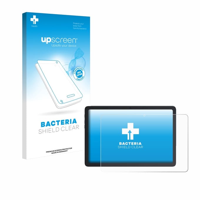 upscreen - Screenprotector voor Cubot Tab 65 10.1" - Folie Beschermfolie transparant antibacterieel