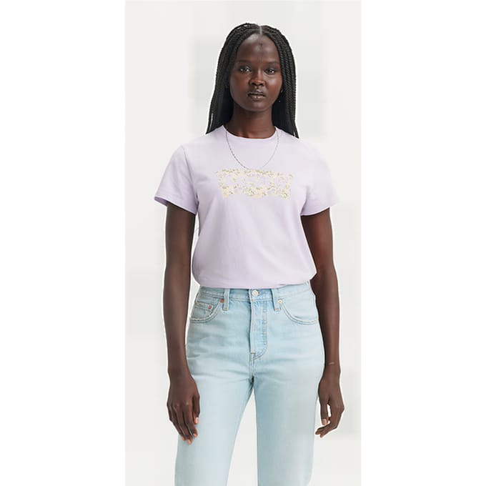 Levi's The T-shirt Lavender Größe: XS | Hemden Outlet | Damen