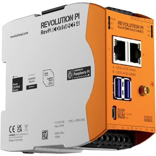 Revolution Pi by Kunbus RevolutionPi Connect 4 PR100379 PLC-uitbreidingsmodule