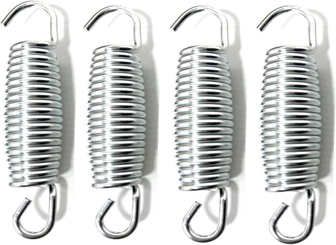 Set van 10cm Trampoline Veren Vervanging - Roestvrij & Sterk