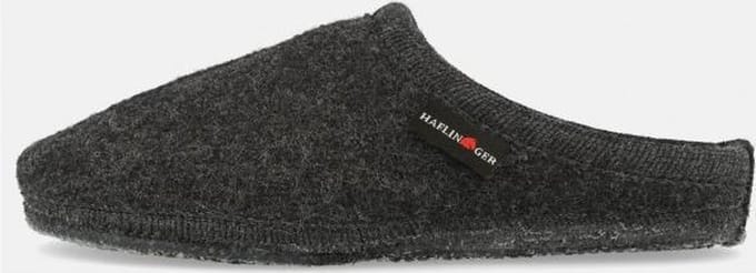 Haflinger Alaska Graphit Pantoffels Uniseks - Graphit - Maat 37 - S28