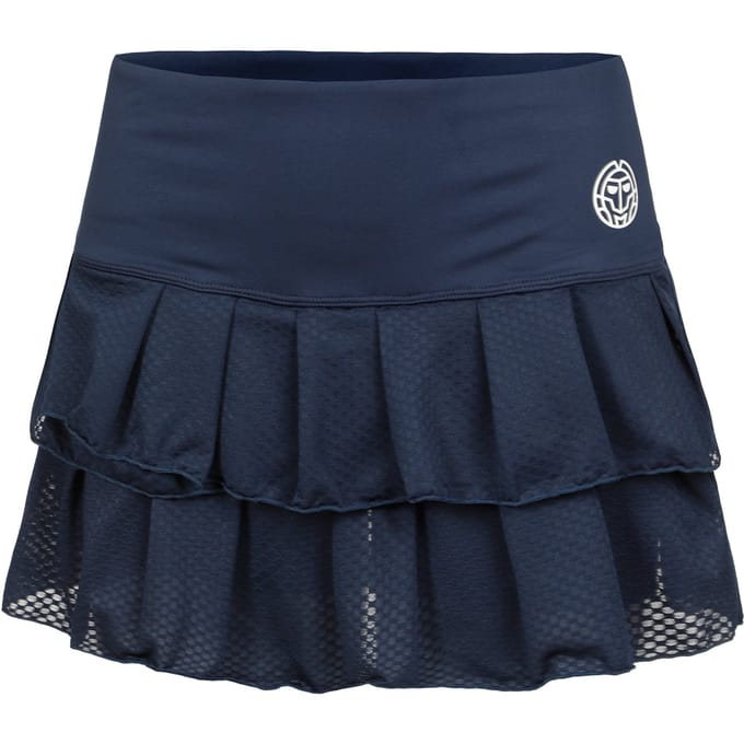 BIDI BADU Crew Pleated Rok Dames-Donkerblauw