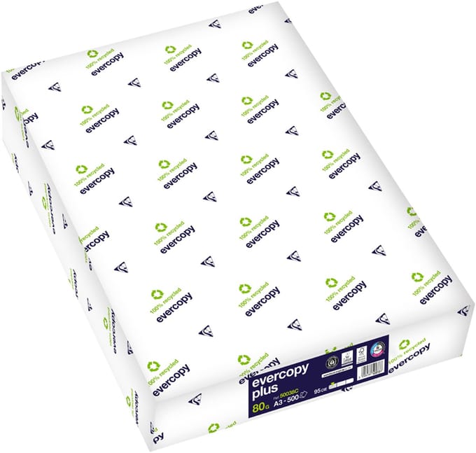 Clairefontaine multifunctioneel papier A3 80g, 500 vel gerecycled