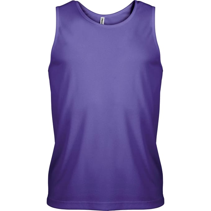 Herensporttop overhemd 'Proact' Violet - S