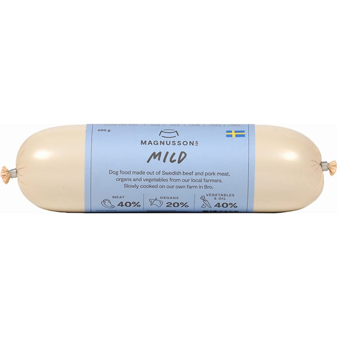 12x650g Magnusson Mild natvoer voor honden