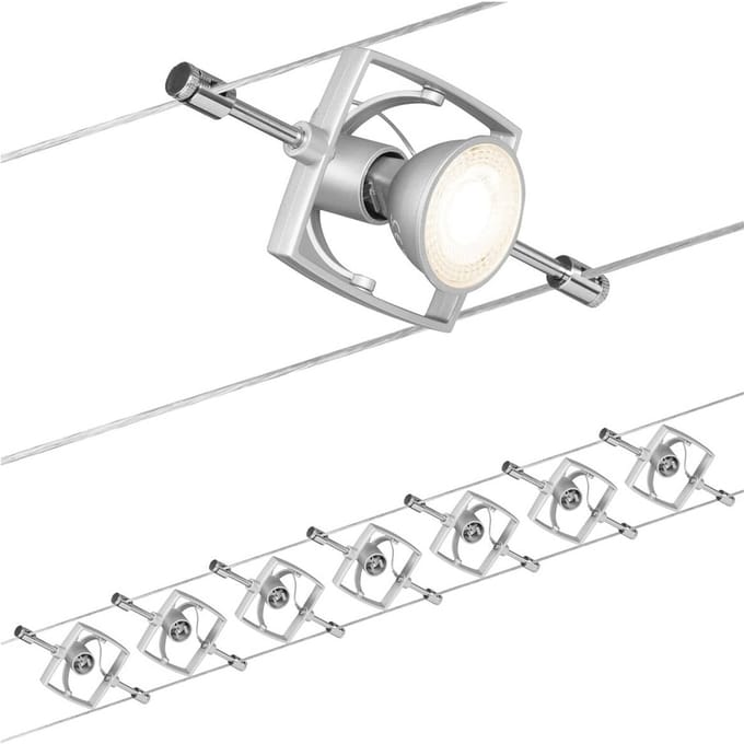 Paulmann MacII 94152 Kabelsysteem compleet GU5.3 70 W LED Chroom (mat)