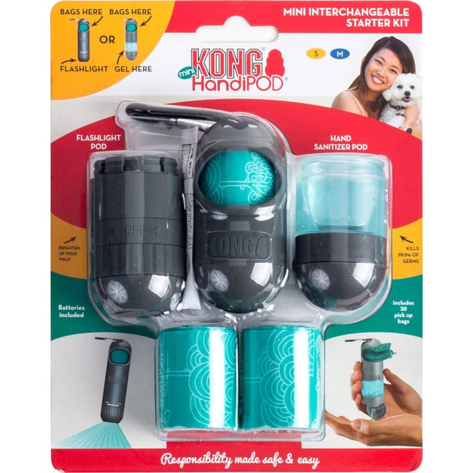 KONG HandiPOD Mini Starter Set van 5 stuks voor honden