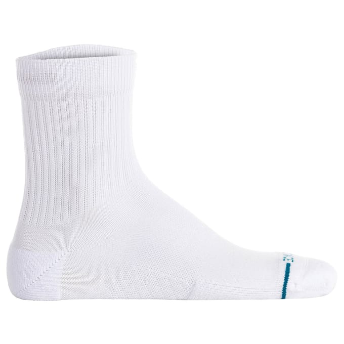 Stance unisex casual 3P halfhoge sokken icon wit