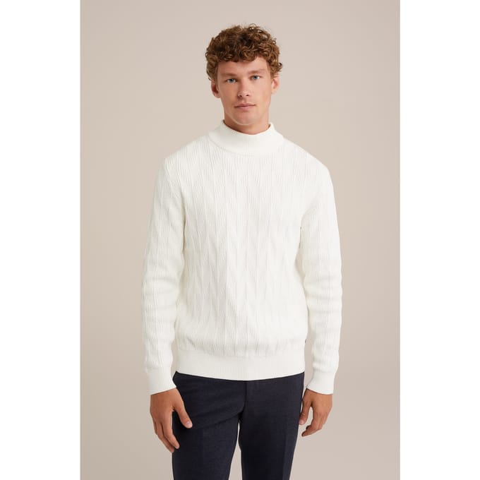 WE Fashion Pullover White Taglia: 3XL | Dolcevita Outlet | Uomo | Bianco